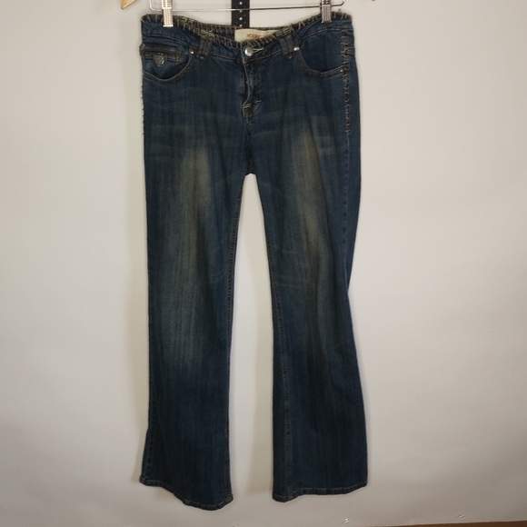 Mossimo denim jeans size 7 - Picture 2 of 6